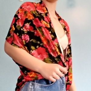 Floral kimono